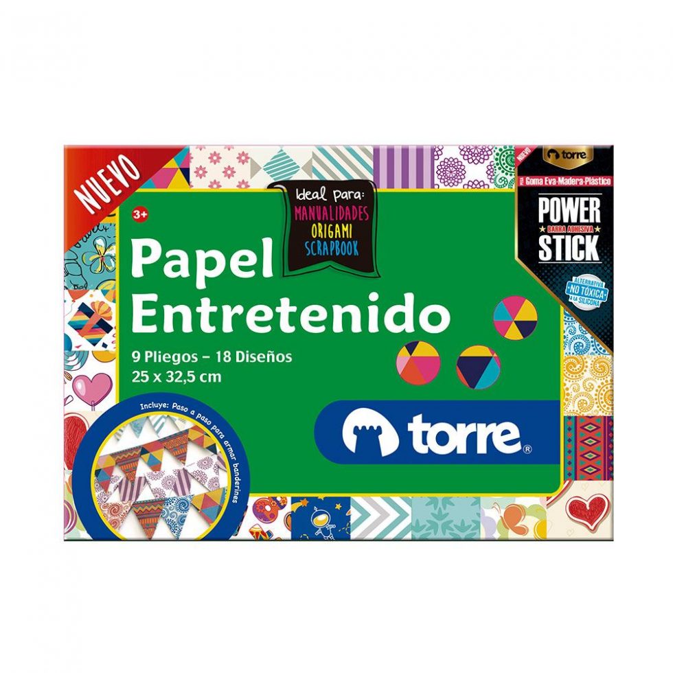 Bolsón Papel Entretenido Torre