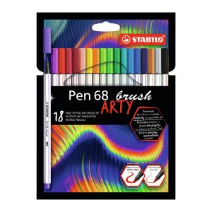 Stabilo Brush Pen Arty x 18