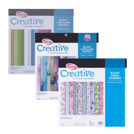 Block Cartulina Diseños Adix Creative