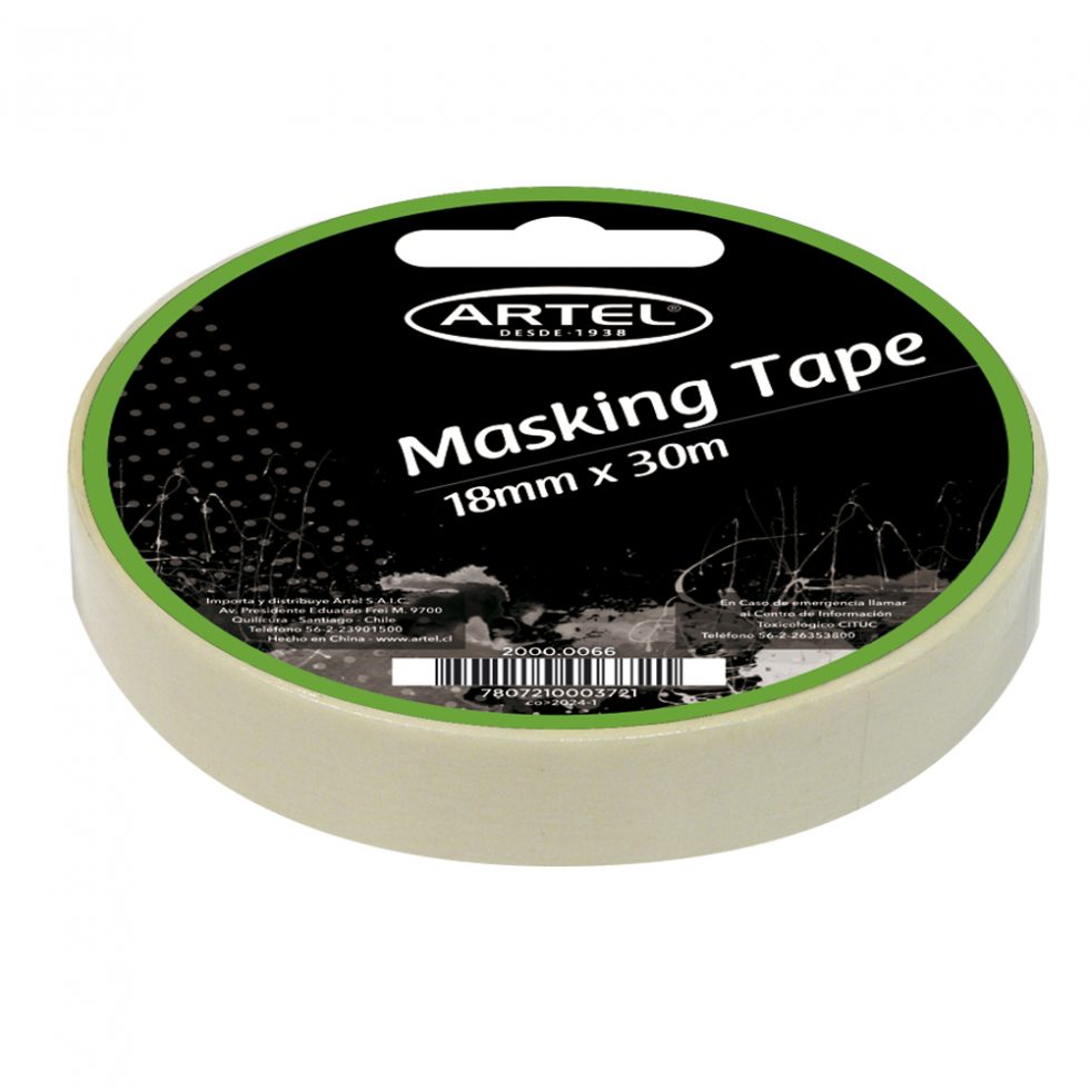 Masking Tape Rollo 18mm x 30m Artel