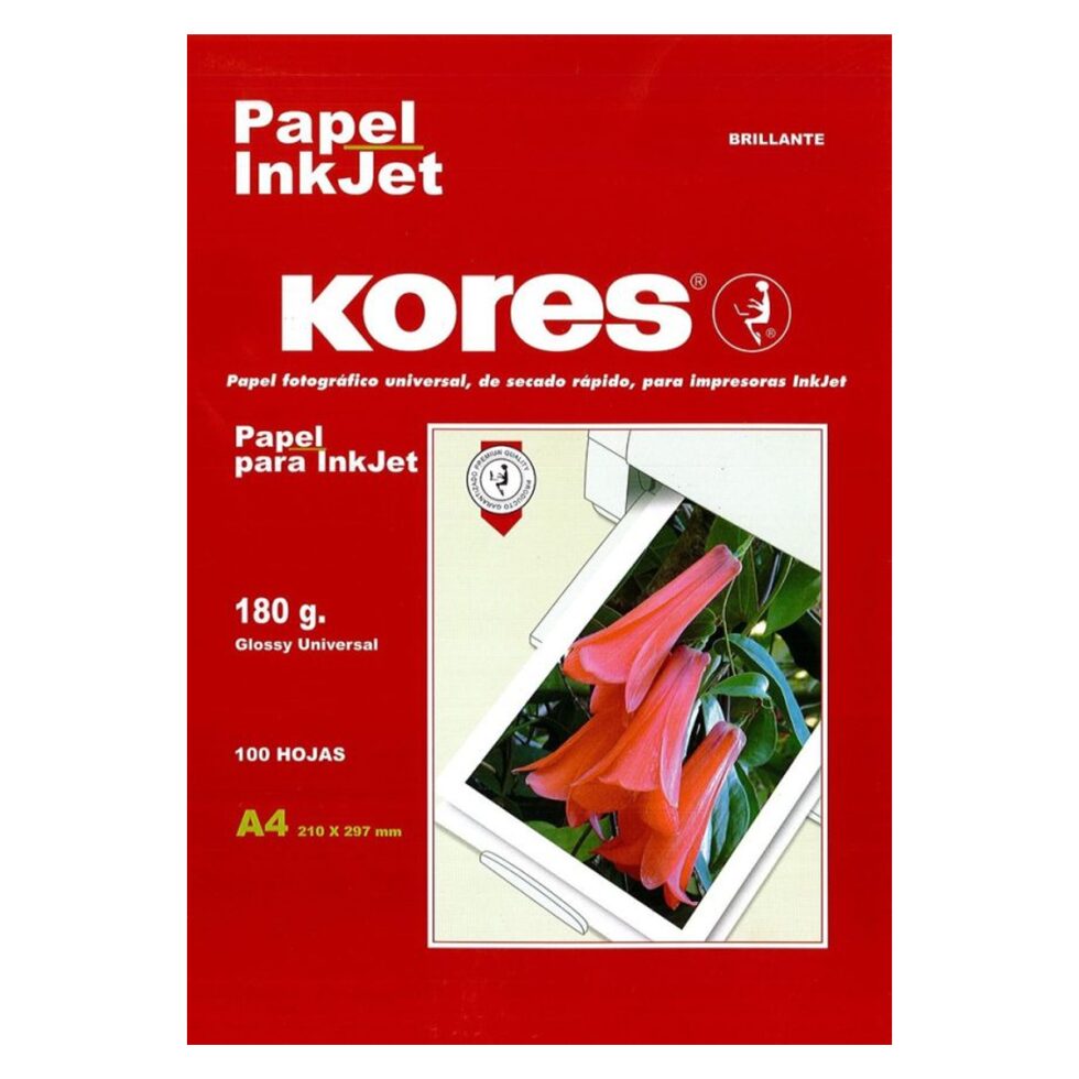 Pack 20 Papel fotográfico KORES
