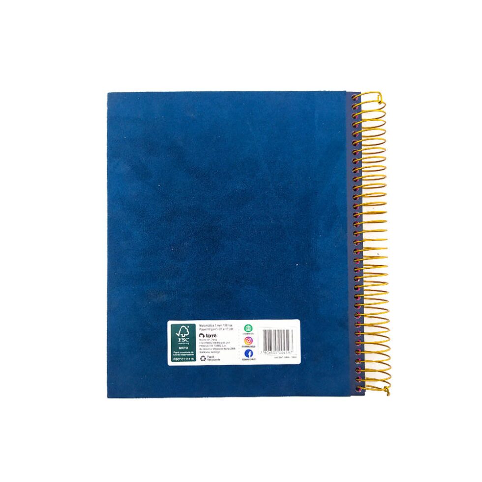 Cuaderno Velvet Medio Oficio Torre - Imagen 4