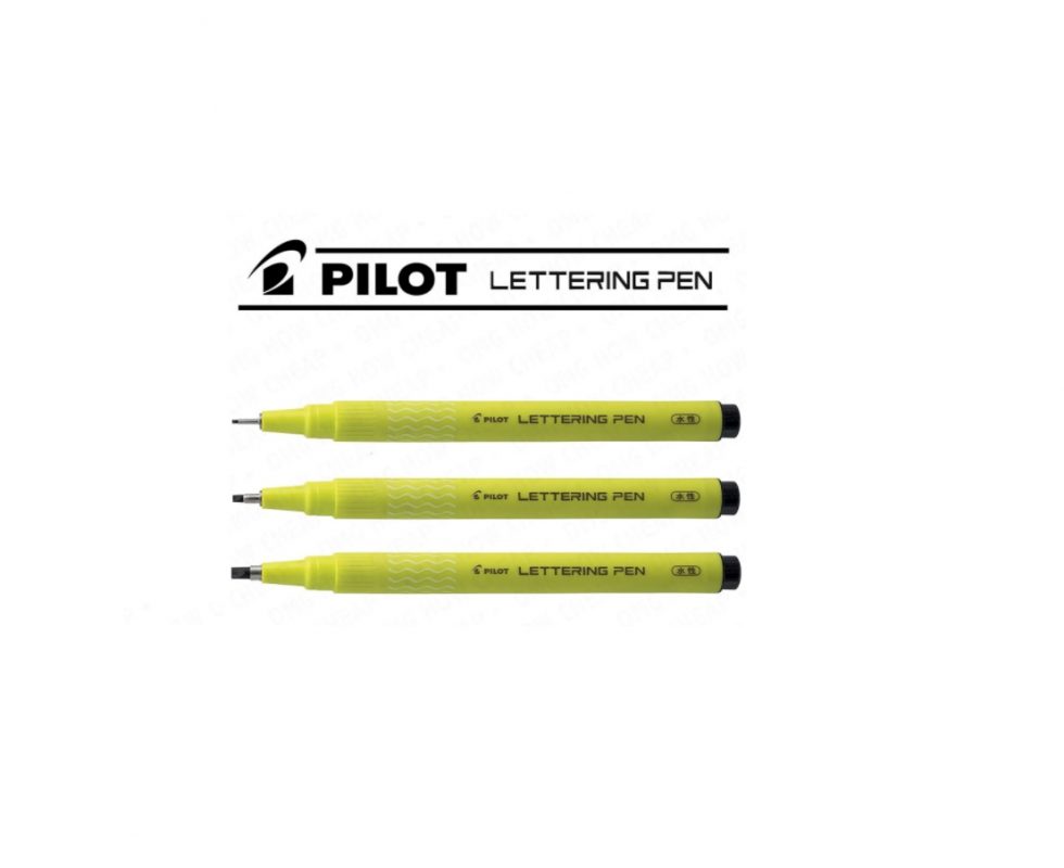 Set 3u Marcadores Lettering PILOT