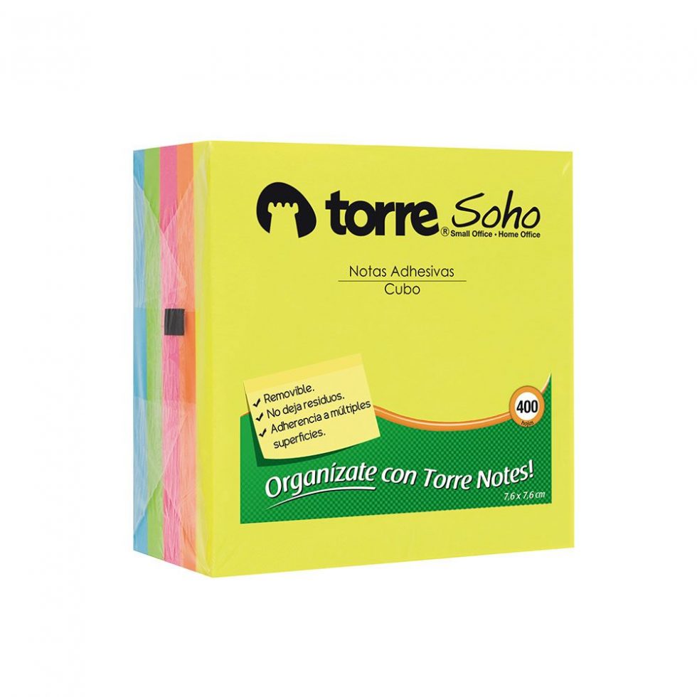 Cubo Notas Adhesivas Torre