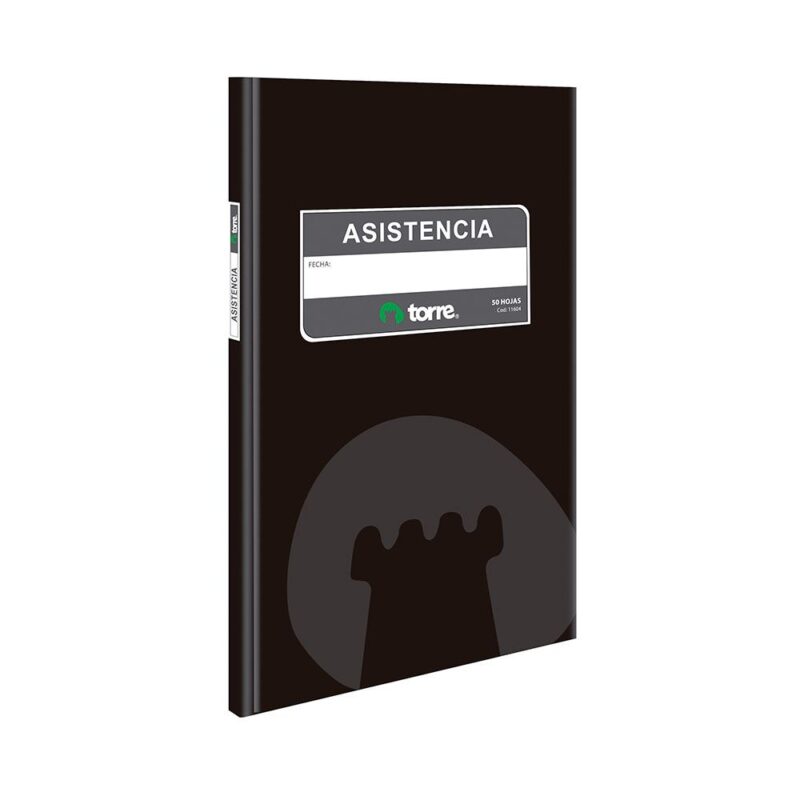 Libro de Asistencia 50 hojas Torre