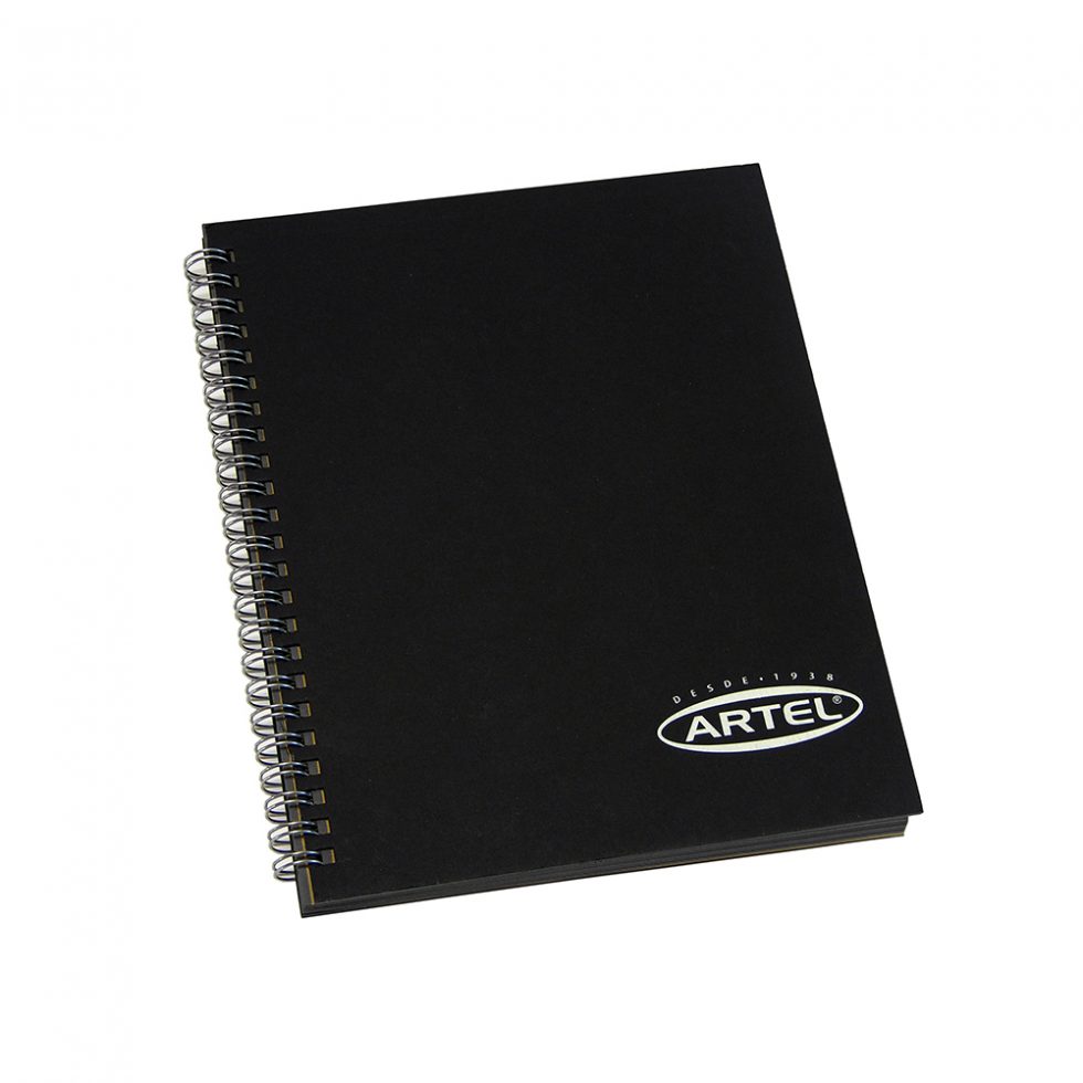 Libreta Hojas Negras Artel