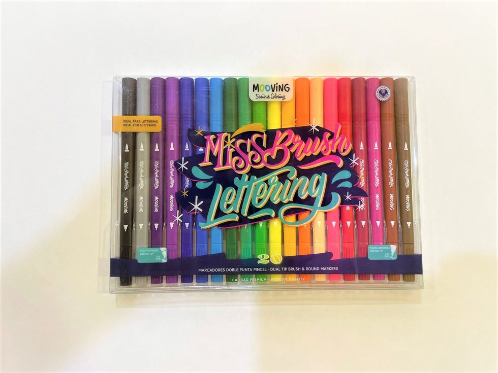 Brush 20 doble punta: Miss Brush Lettering