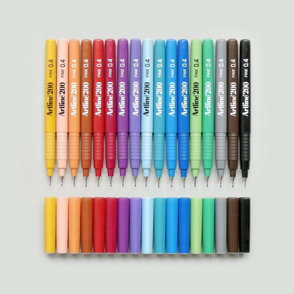 Marcador Tiralíneas Artline 200 Fino 0.4mm - Imagen 2