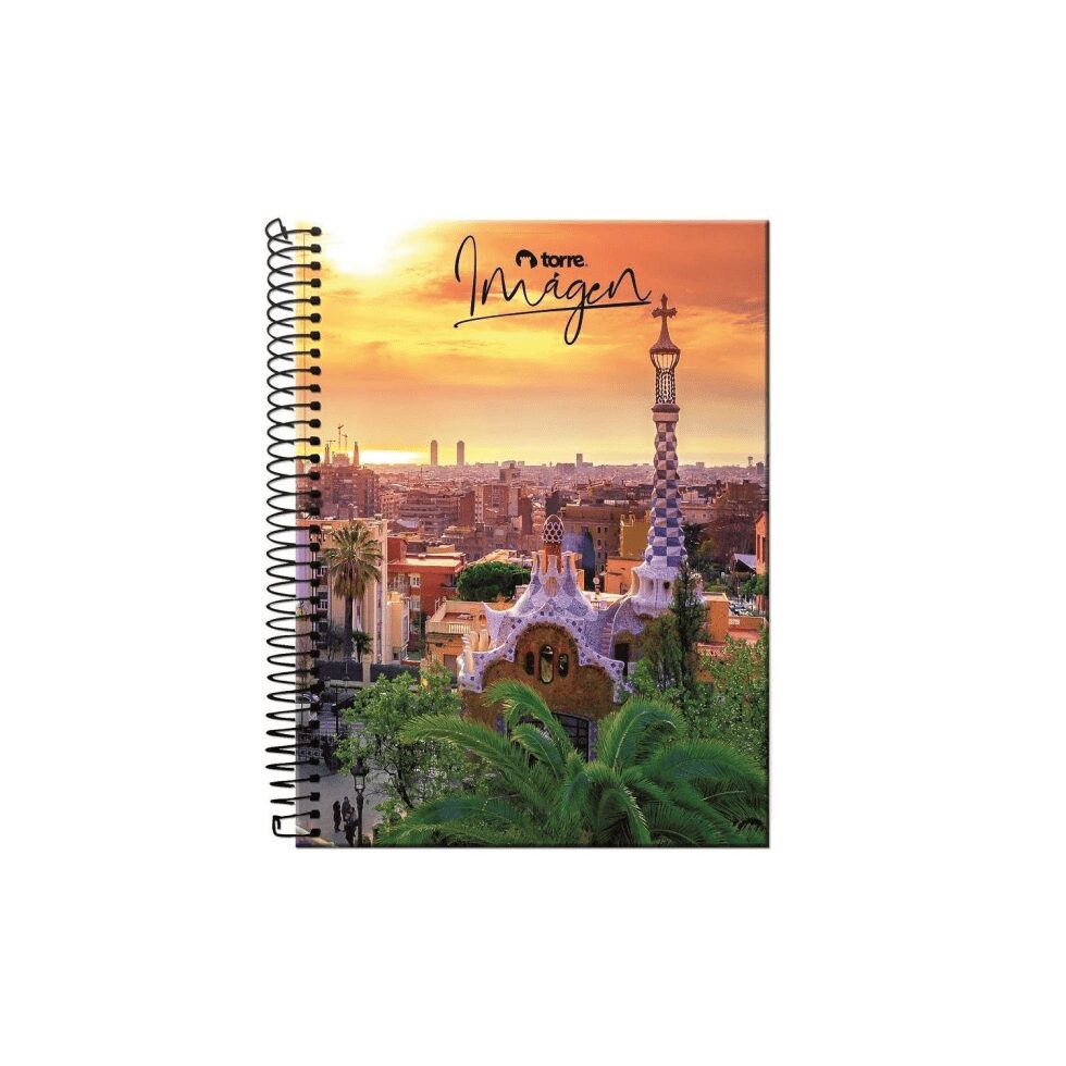 Cuaderno Triple Imagen Torre 120 hojas - Imagen 3