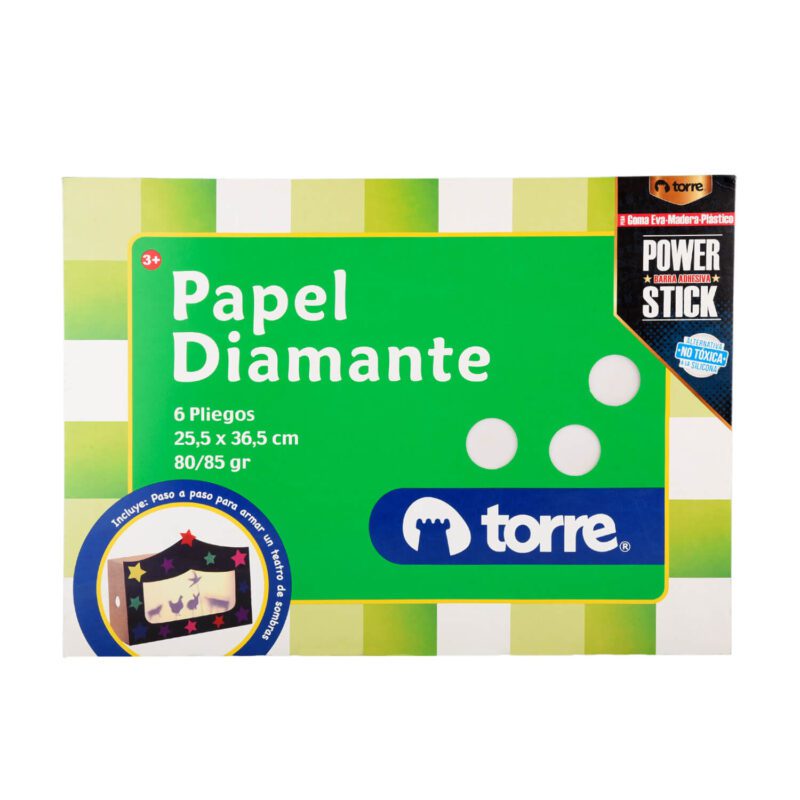 Bolsón papel diamante Torre