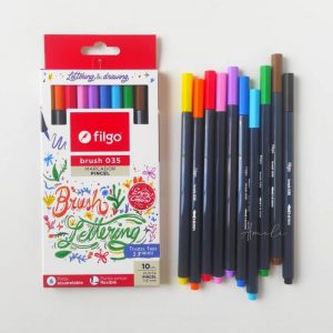 Set de 10 Brush Pen Filgo