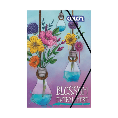 Carpeta con Elástico Natura Oficio Colón