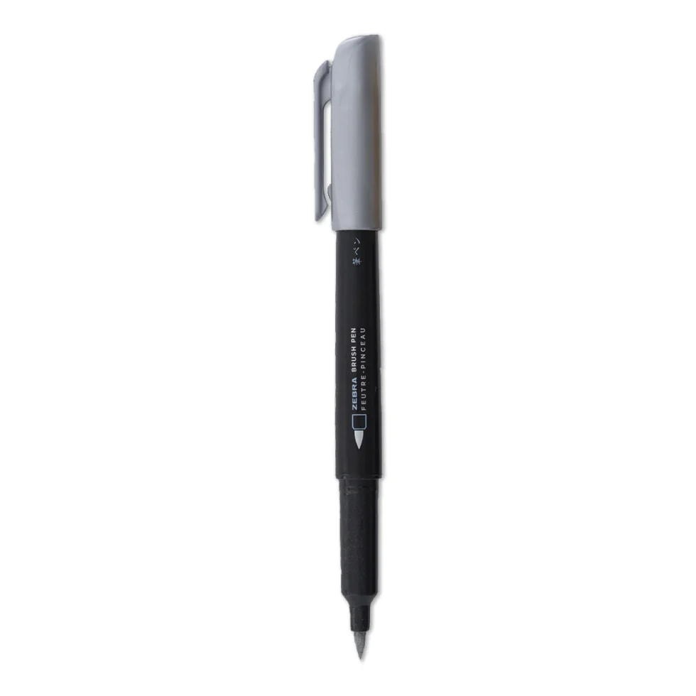 Marcador Metálico Brush Pen Zebra - Imagen 7