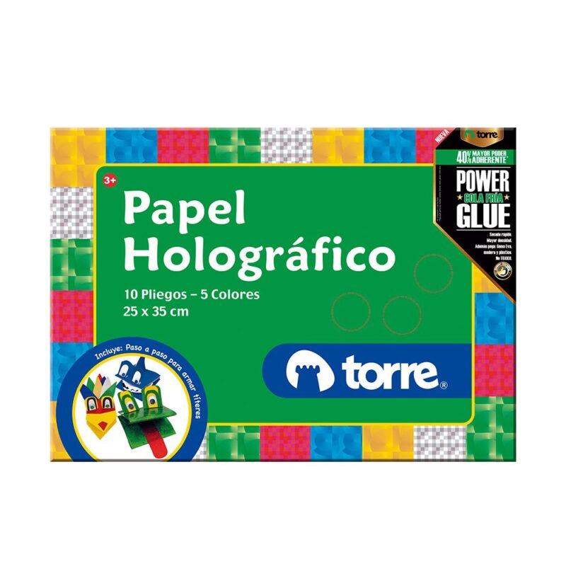 Bolson Papel Holográfico Torre