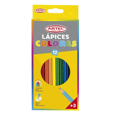 Set 12 Lápices de Colores Artel