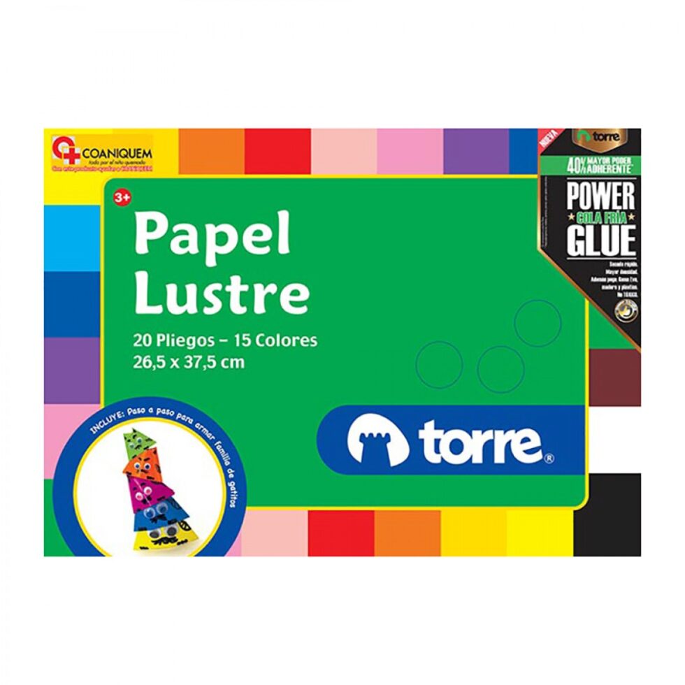Bolsón Papel Lustre Torre