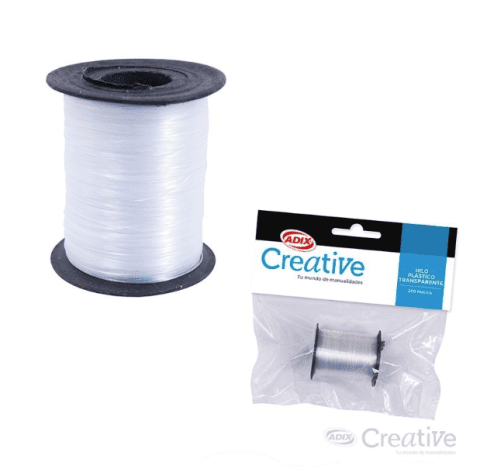 Hilo plástico Transparente Creative Adix