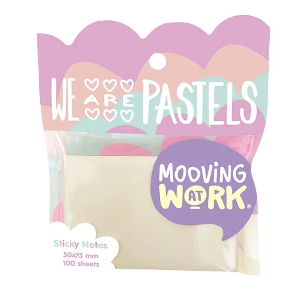 Set Notas Adhesivas Pastel Mooving 76x76 - Imagen 2