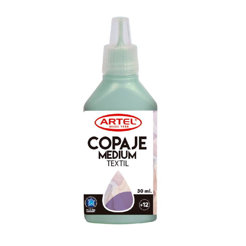 Copaje para pintura Tela 30 ml Artel