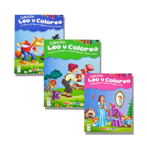 Colección Leo y Coloreo Mundicrom