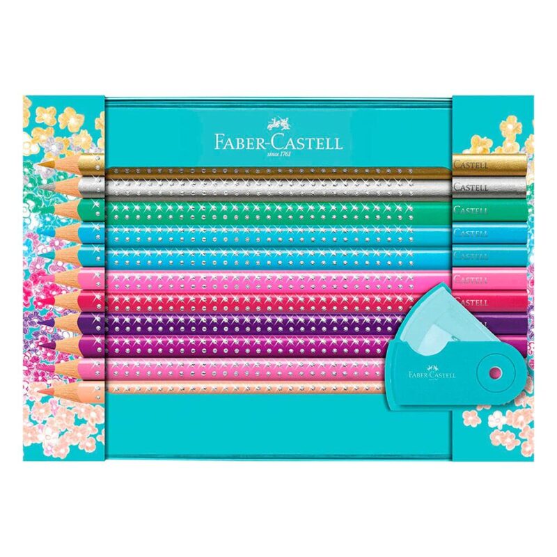 Set de 20 lápices de color Sparkle Faber Castell