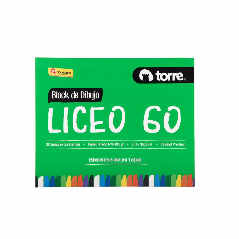 Block Dibujo Liceo Torre