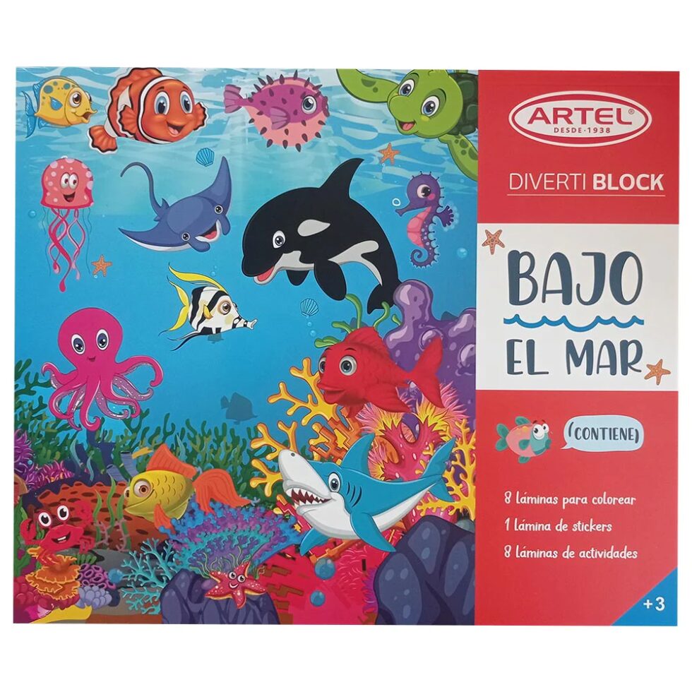 Block divertiblock Bajo el Mar