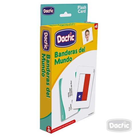 Láminas Banderas del Mundo Dactic