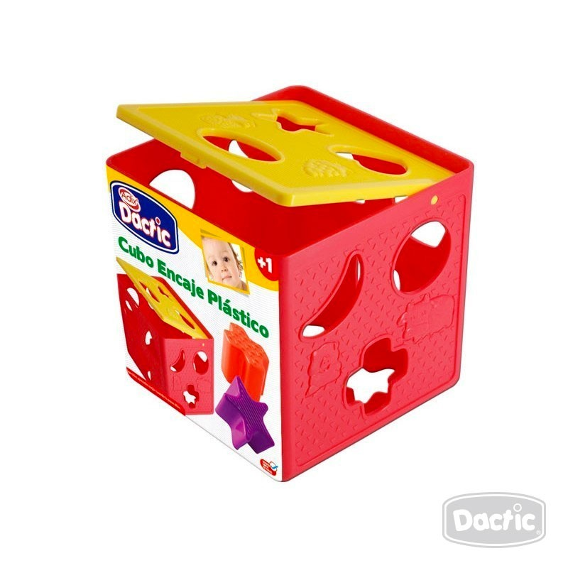 Cubo Encaje Plástico Dactic Mas Que Papel 7660