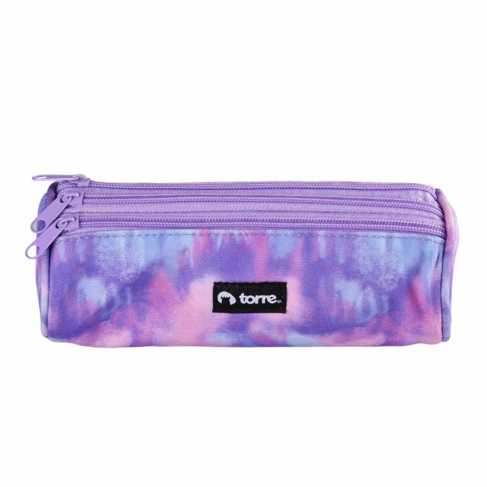 Estuches Redondo Tie-Dye Mix de Colores Torre - Imagen 2