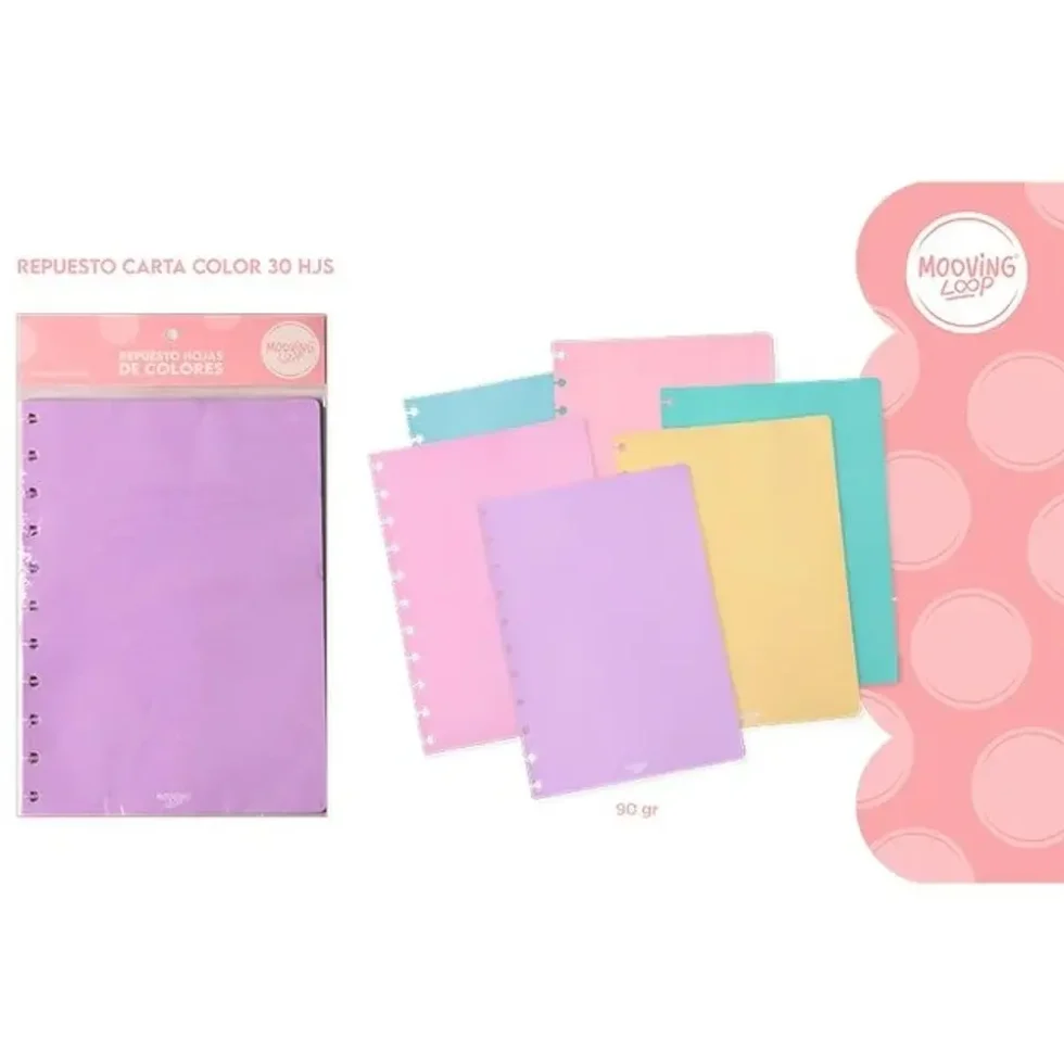 Refill para cuadernos con disco Carta Mooving - Imagen 5