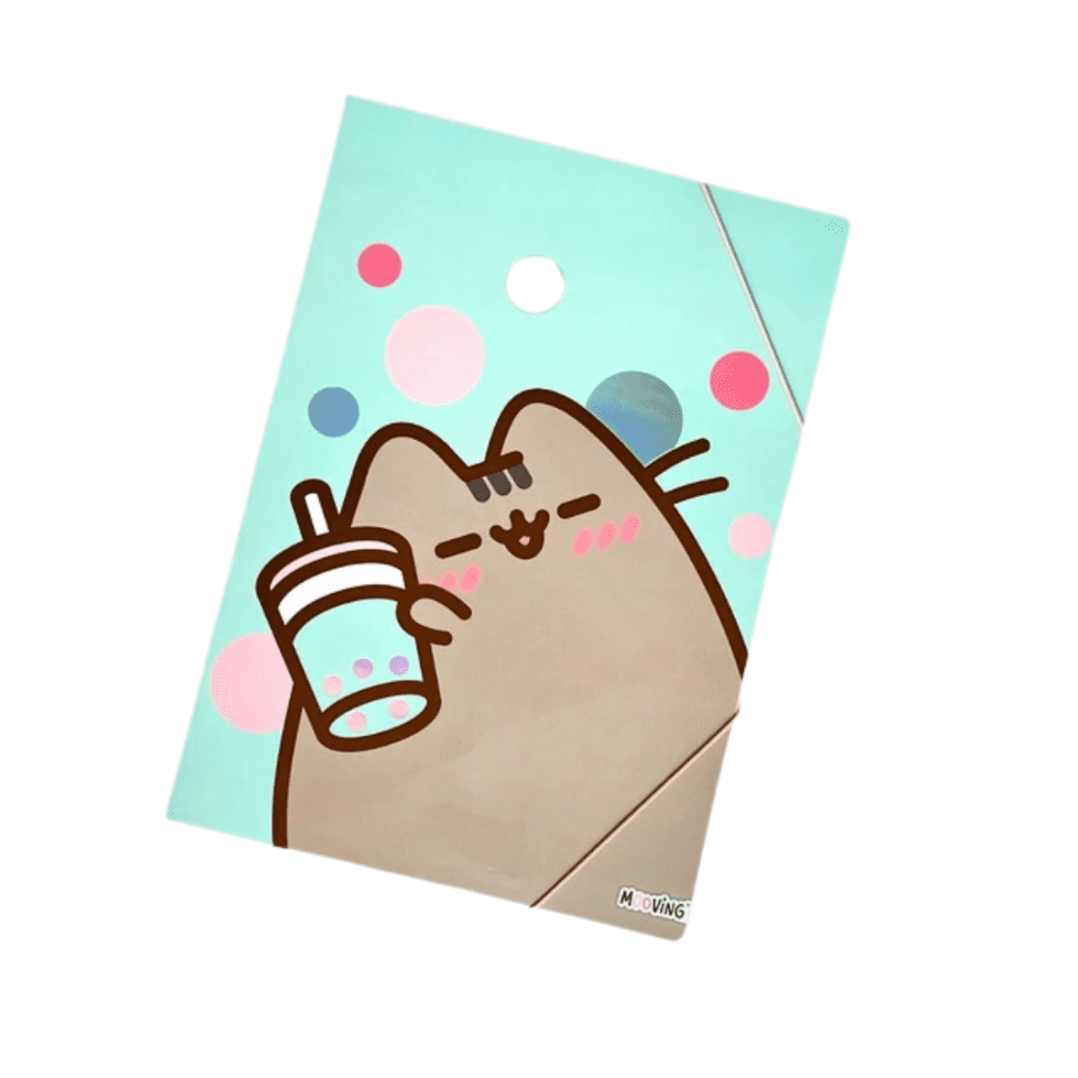 Carpeta con elástico Pusheen Oficio Mooving