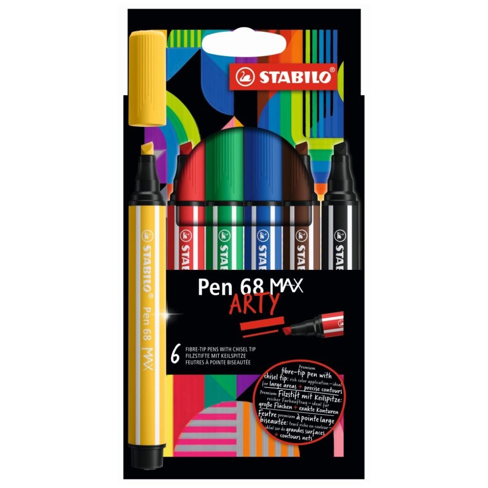Set de 6 Max Pen 68 Arty Stabilo