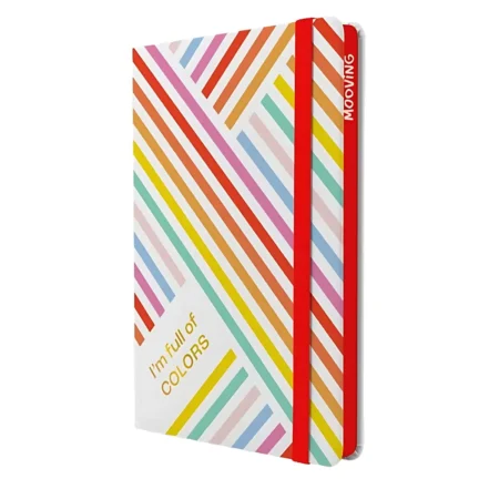 Libreta Empastada Rainbow A5 Colores Mooving