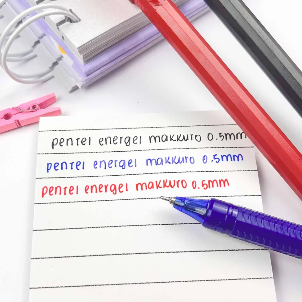 Lápiz Tinta Gel Energel Makkuro 0.5mm Pentel - Imagen 2