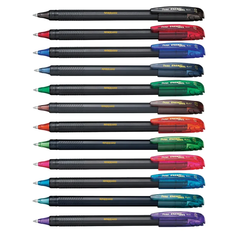 Lápiz Tinta Gel Energel Makkuro 0.7mm Pentel