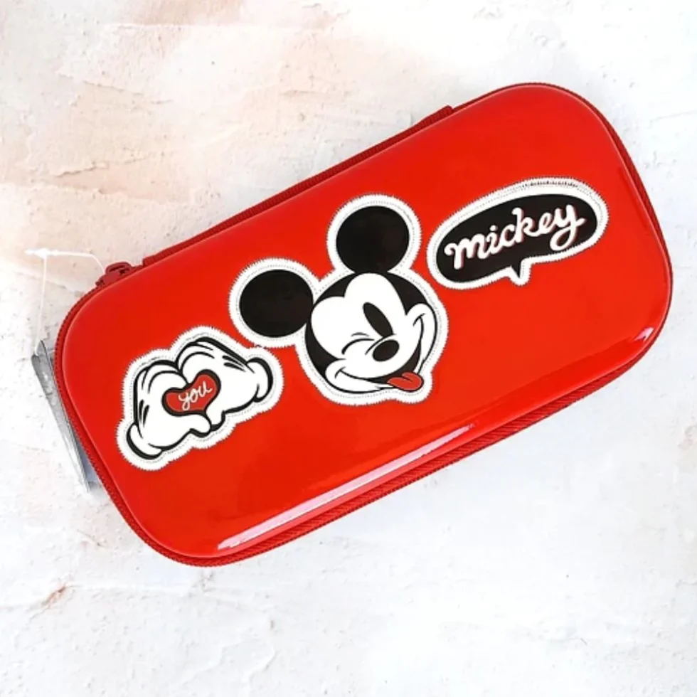 Estuche Box Rojo Mickey Mooving