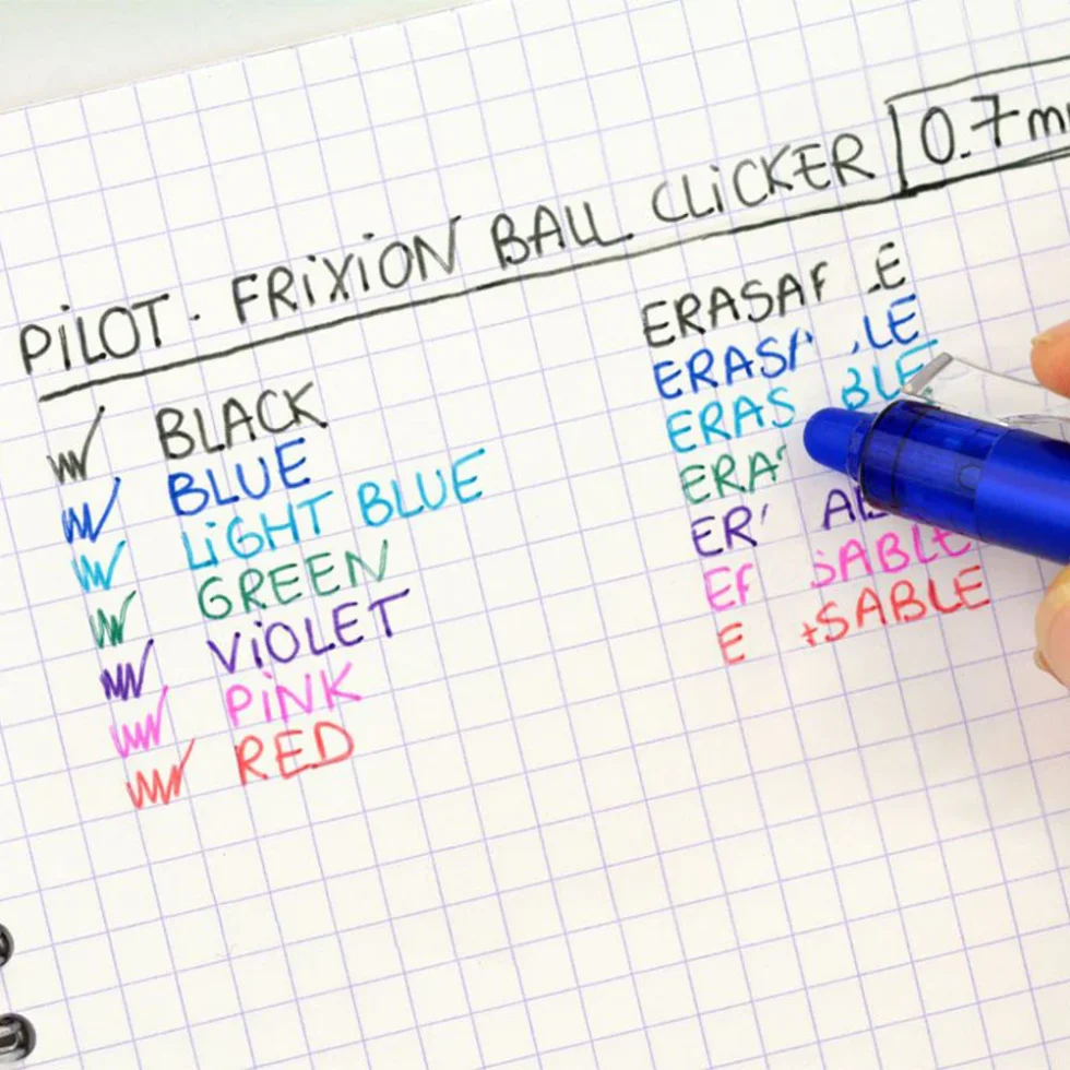 Lápiz Gel Frixion Clicker 0.7mm Pilot - Imagen 4