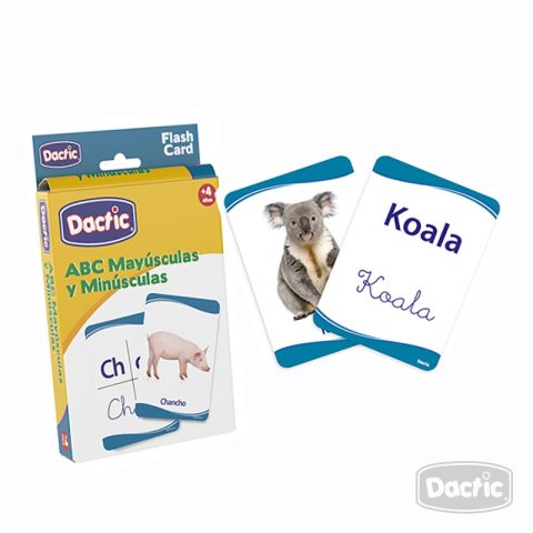 Láminas ABC Mayúsculas y Minúsculas Dactic