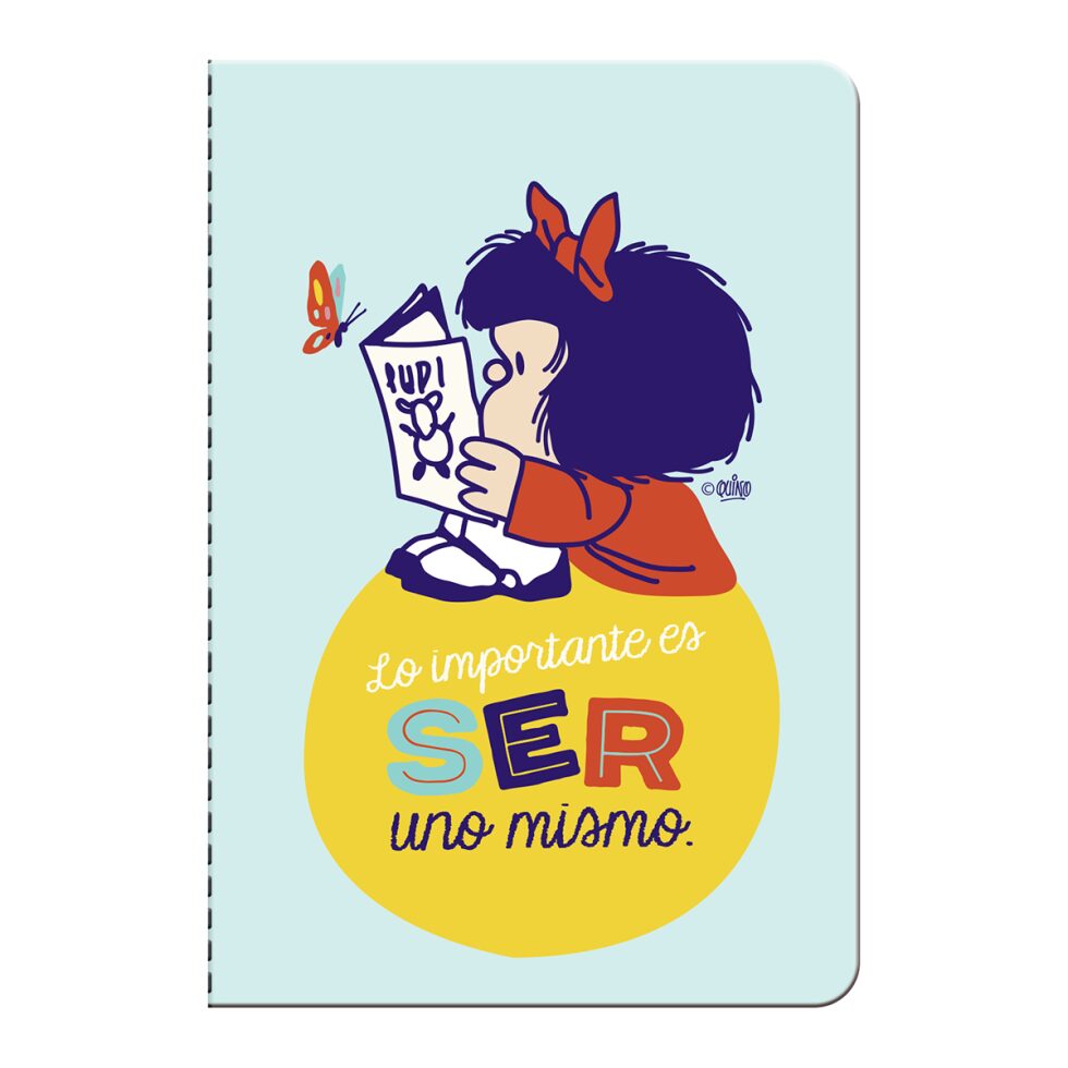 Libreta Tapa Blanda Pequeña Mafalda Premium Paper