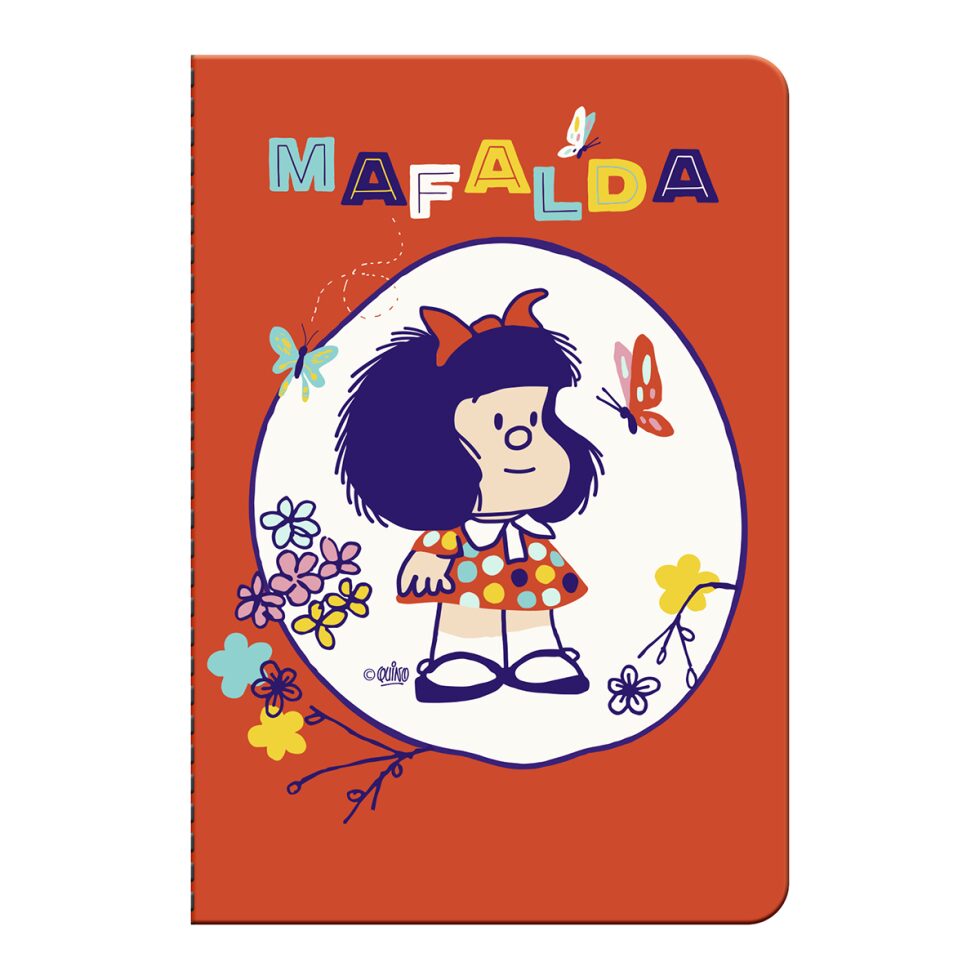 Libreta Tapa Blanda Pequeña Mafalda Premium Paper