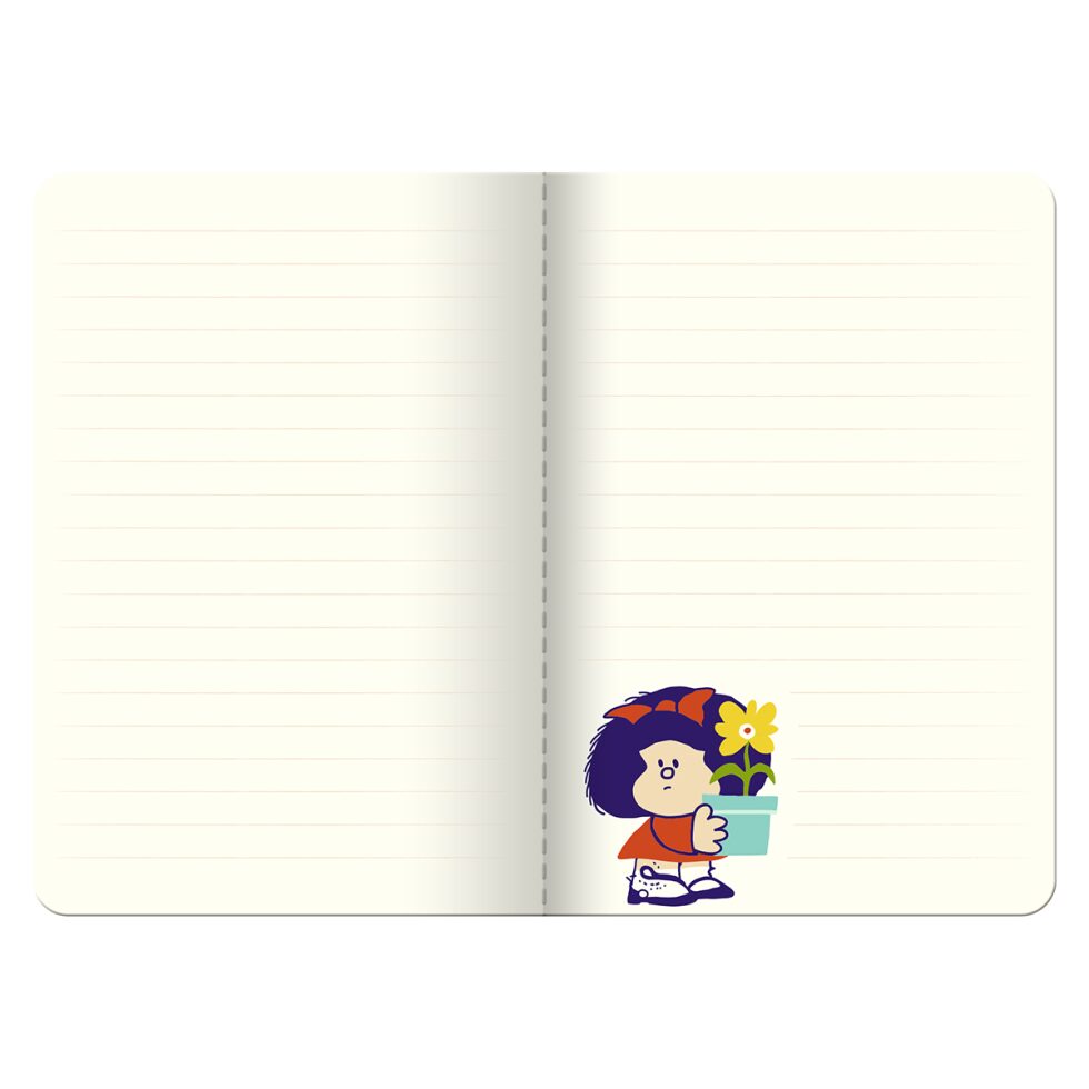 Libreta Tapa Blanda Pequeña Mafalda Premium Paper - Imagen 2