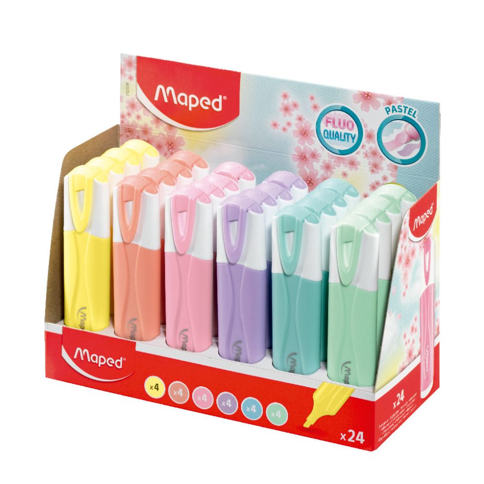 Destacador Pastel Maped