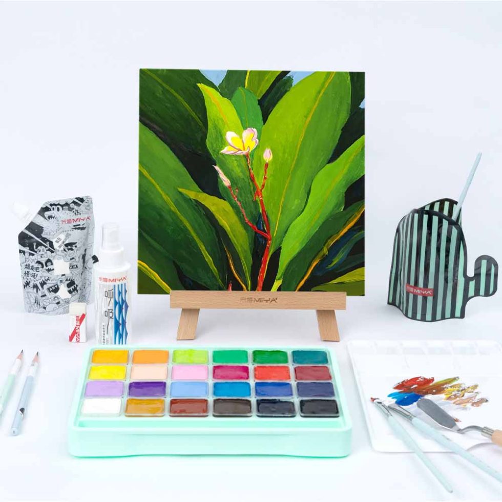 Set Gouache 12 piezas HIMI-MIYA 24 Colores - Imagen 2
