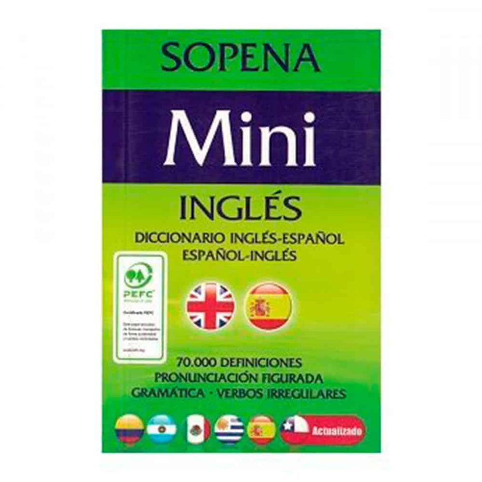 Diccionario Inglés/Español Mini Sopena