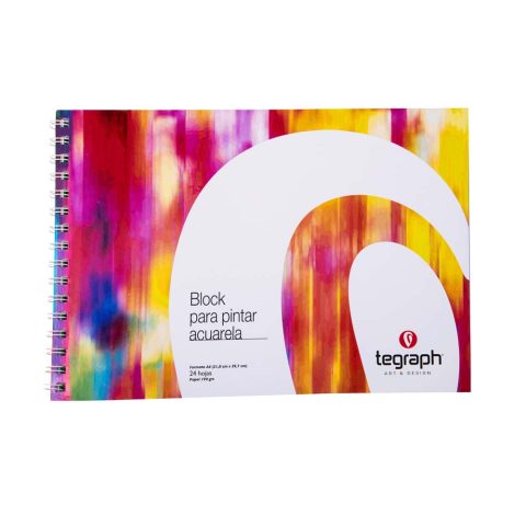 Block Acuarela A4 Tegraph