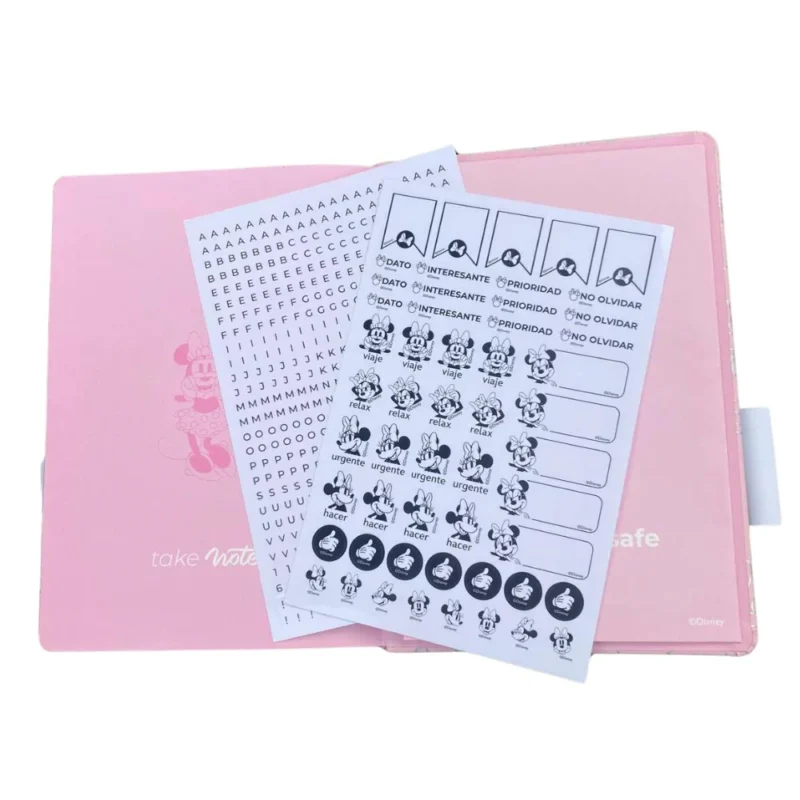 Libreta Notes Minnie A5 Líneas Mooving - Imagen 2