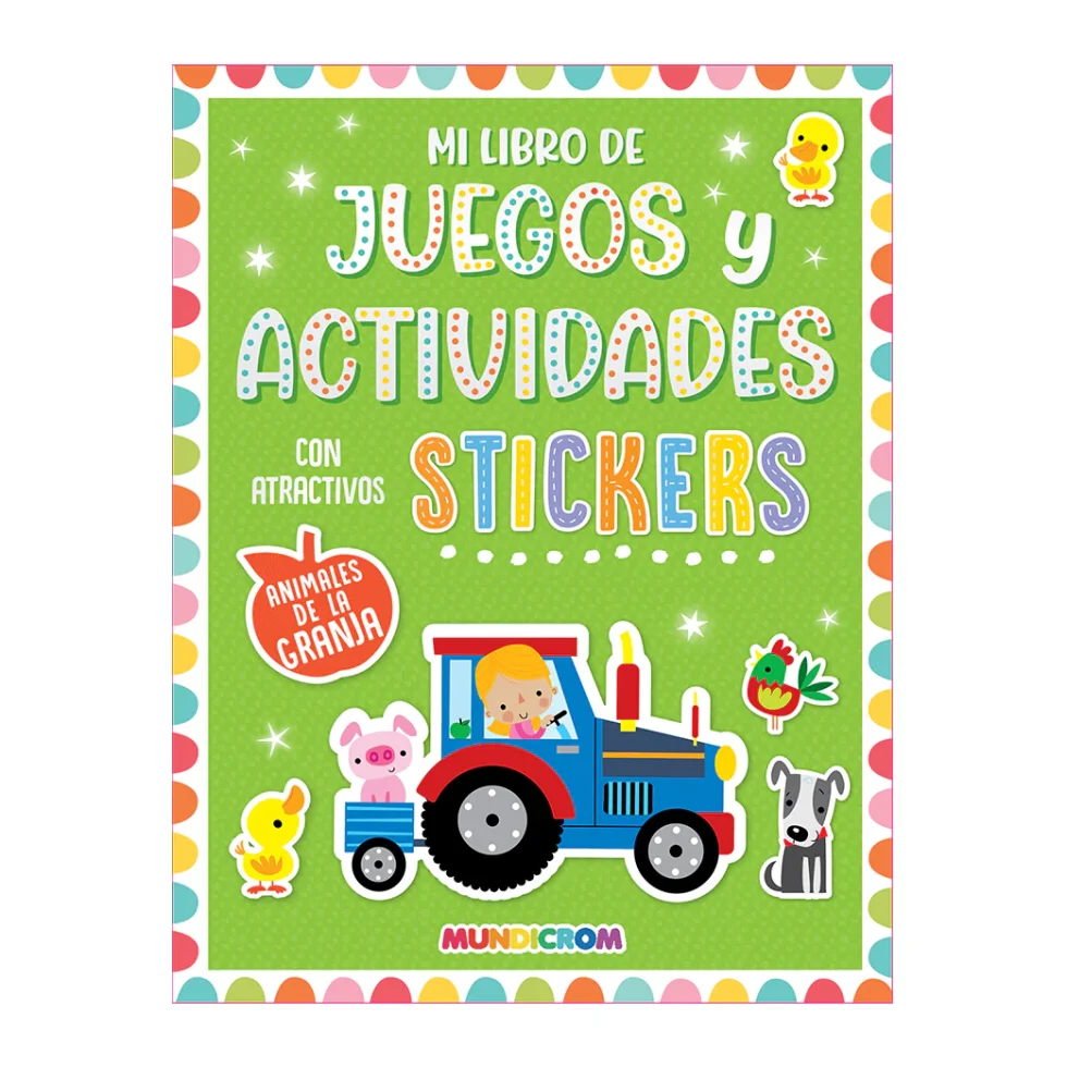Mi Libro de Juegos y Actividades con Stickers Mundicrom - Imagen 7