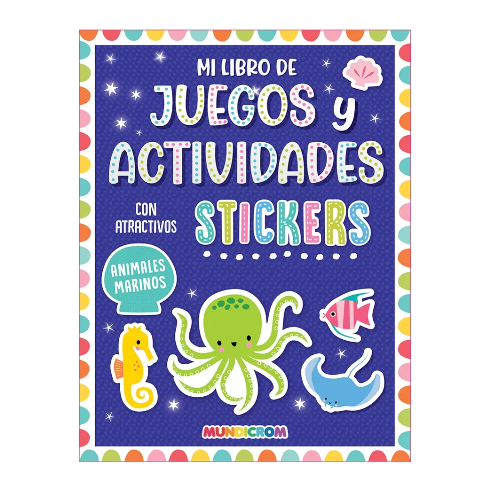 Mi Libro de Juegos y Actividades con Stickers Mundicrom - Imagen 5