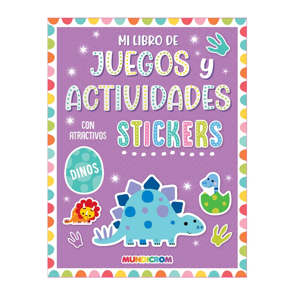 Mi Libro de Juegos y Actividades con Stickers Mundicrom - Imagen 2